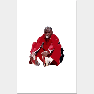 Michael Jordan Warm-Up Posters and Art